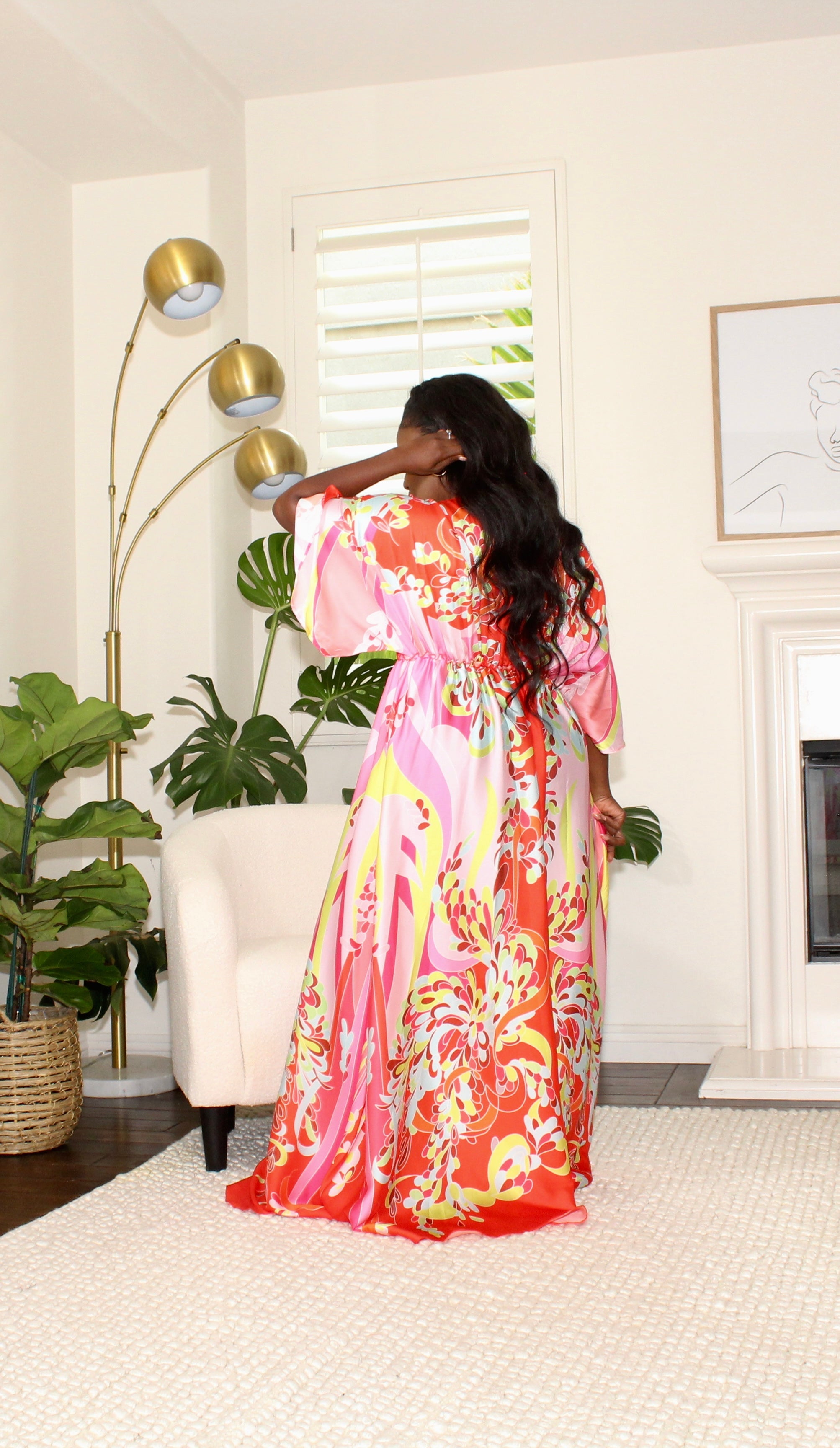 Kimono Maxi Dress (84)